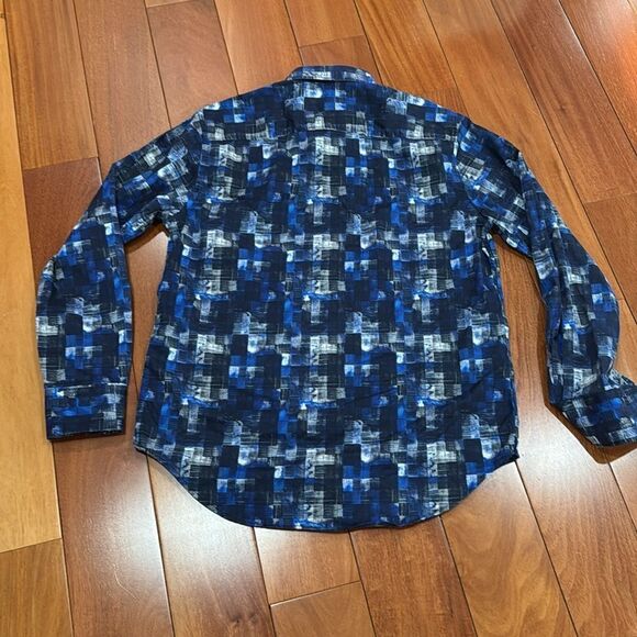 ROBERT GRAHAM Rodney Classic Fit Abstract Shirt size M - Picture 9 of 12